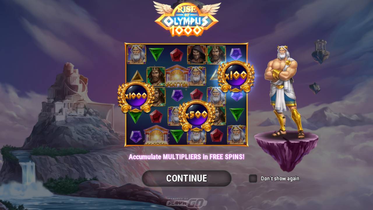 Rise Of Olympus 1000 (Play’n GO) Image 1